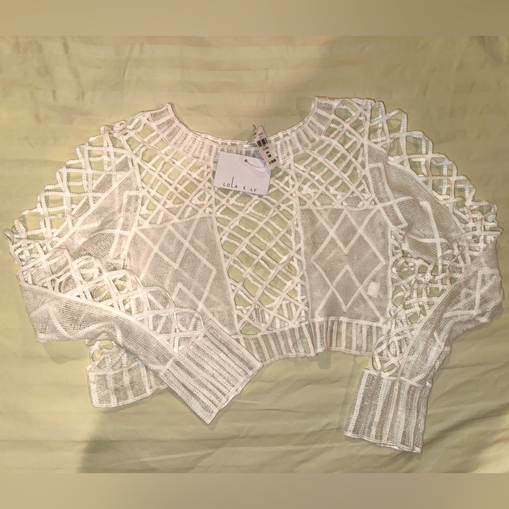 LOLA x LF white top